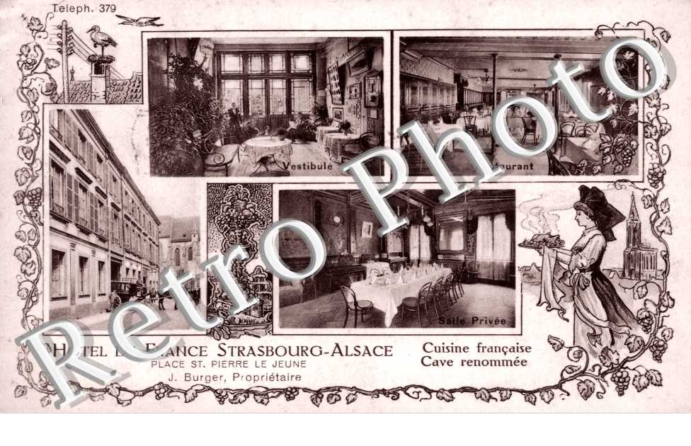 Hotel de France Strasbourg-Alsace  Place Saint Pierre le Jeune