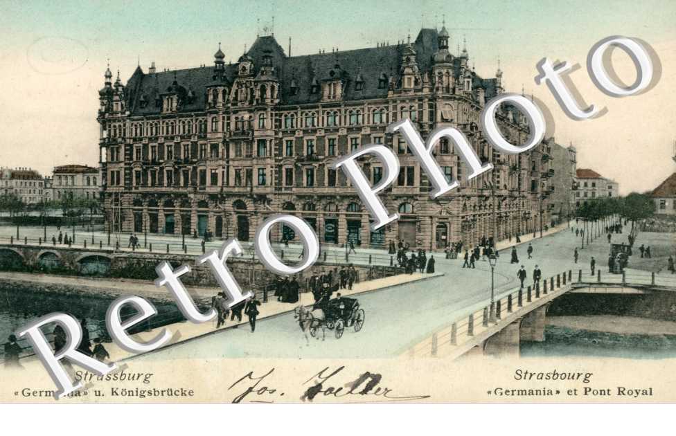 Germania und Konigsbrucke Germania et pont royal