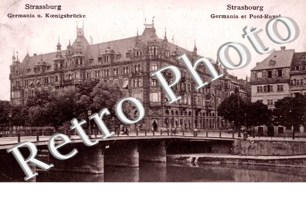 Germania und Koenigsbrucke - Germania et Pont-Royal