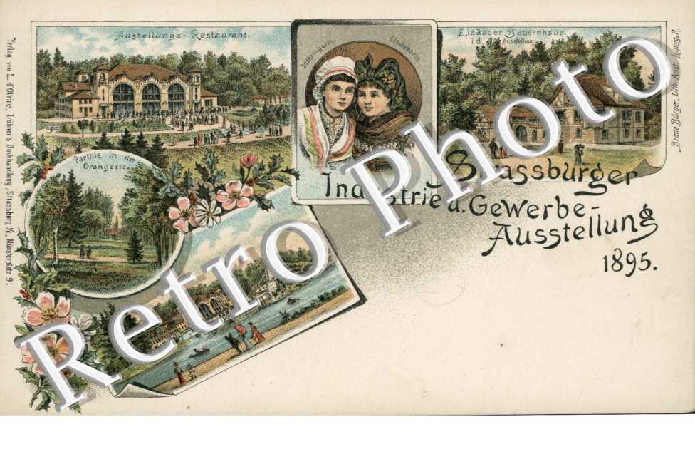 Strassburger Industrie und Gewerbe-Ausstellung 1895 - Orangerie