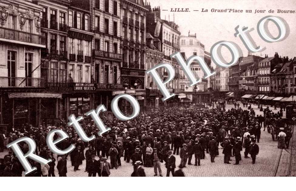 la grand'place Un jour de bourse