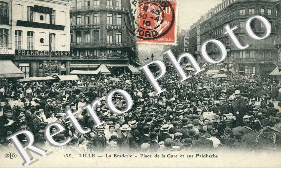 la Braderie Place de la gare et rue Faidherbe