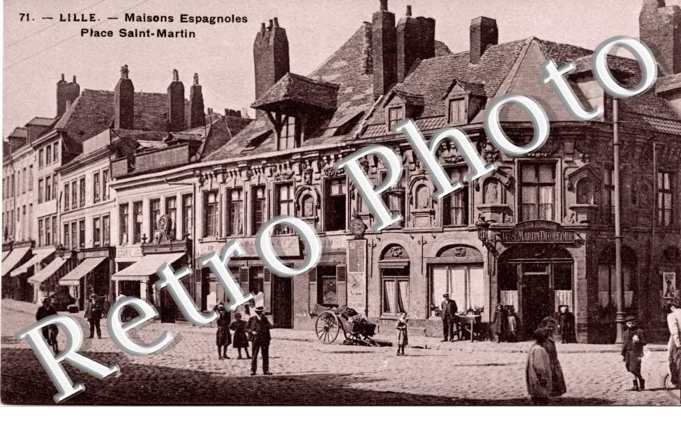 Maisons Espagnoles, Place Saint Martin