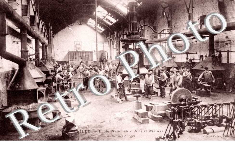 ecole nationale d'Arts et Metiers Atelier des forges