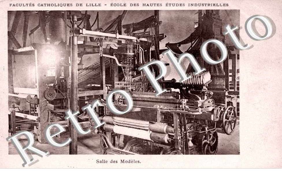 Ecole des hautes etudes industrielles - facultes catholiques - salle des modeles