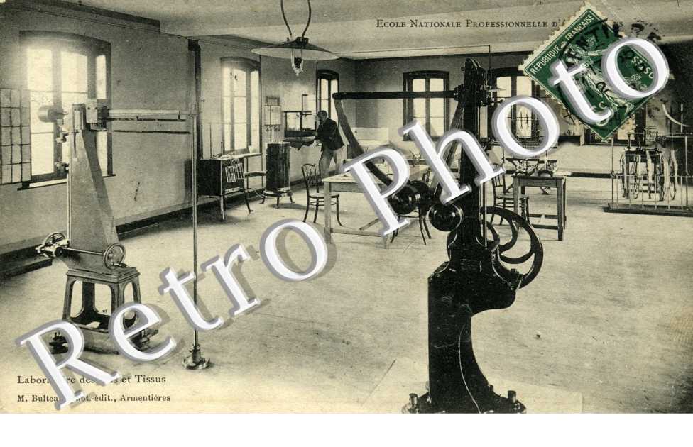 école nationale professionnelle laboratoire des fils et tissus