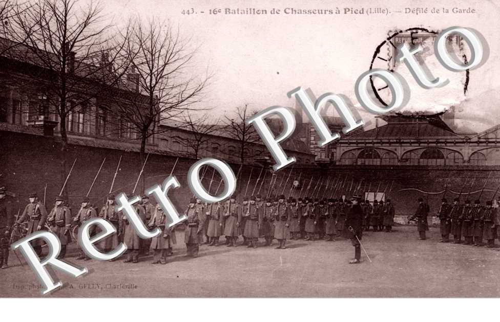 16e bataillon de chasseurs a pied - defile de la garde