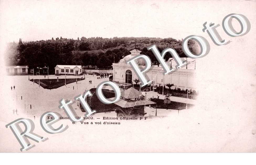 Exposition 1902 Vue a vol d'oiseau