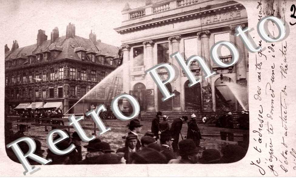 Le Theatre, Incendie avril 1903)