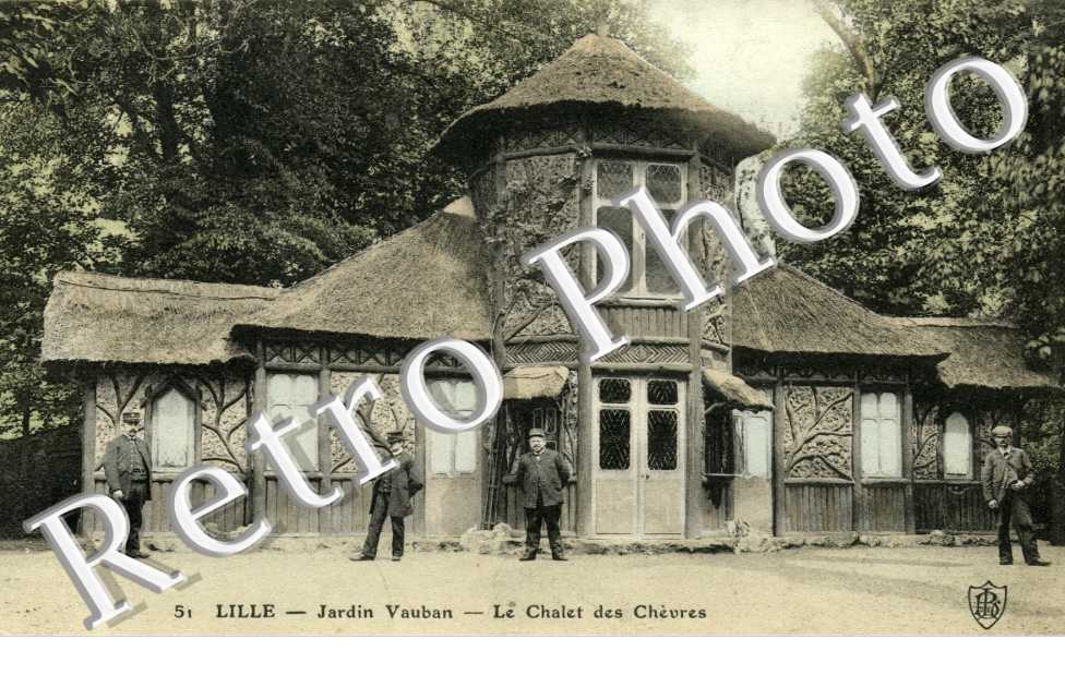 Jardin Vauban  Le chalet des chevres