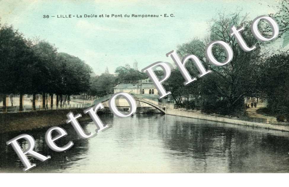 La Deule et le pont du Ramponneau