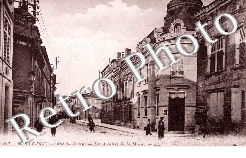 rue du Bourg - Les Archives de la Meuse
