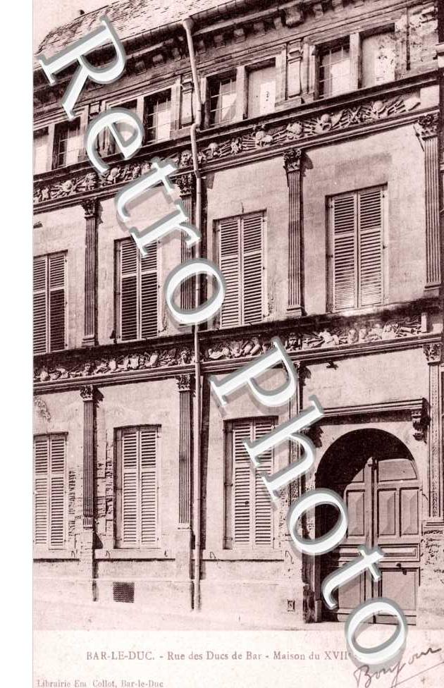 Rue des Ducs de Bar Maison du XVIIeme siecle