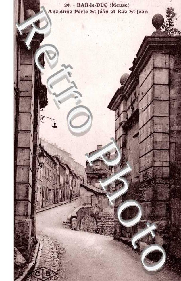 Ancienne Porte saint Jean et rue Saint Jean