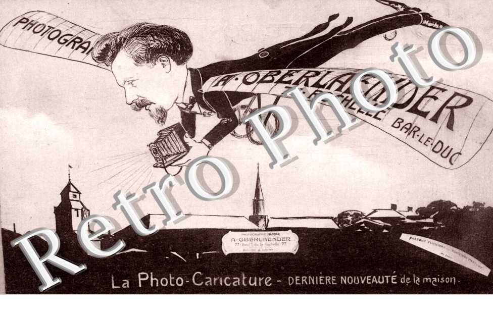 Photographe A. Oberlaender La photo caricature