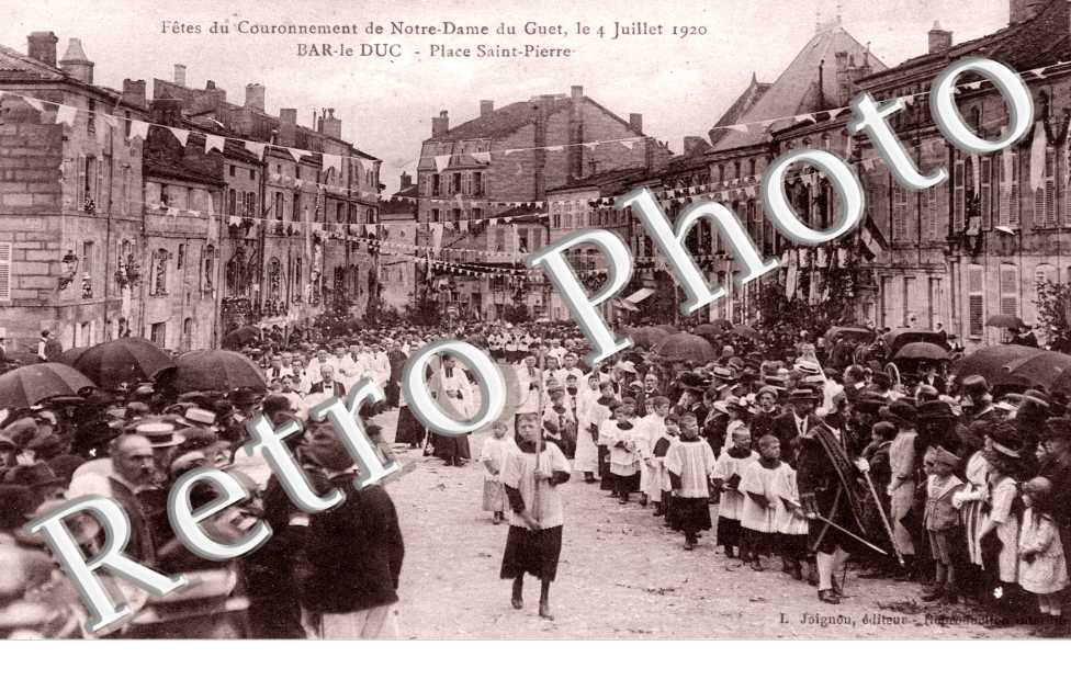 Fetes du couronnement de Notre Dame du Guet le 4 juillet 1920 Place Saint Pierre