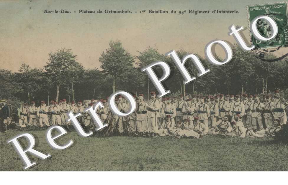 Plateau de Grimonbois - 1er bataillon du 94e regiment d'infanterie