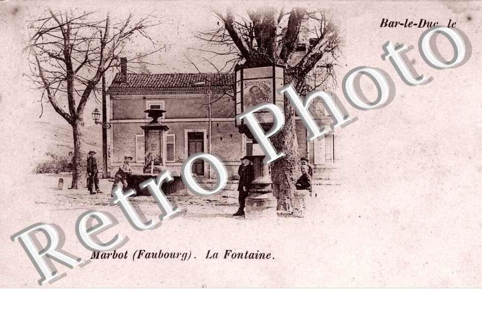 Marbot (faubourg) La fontaine