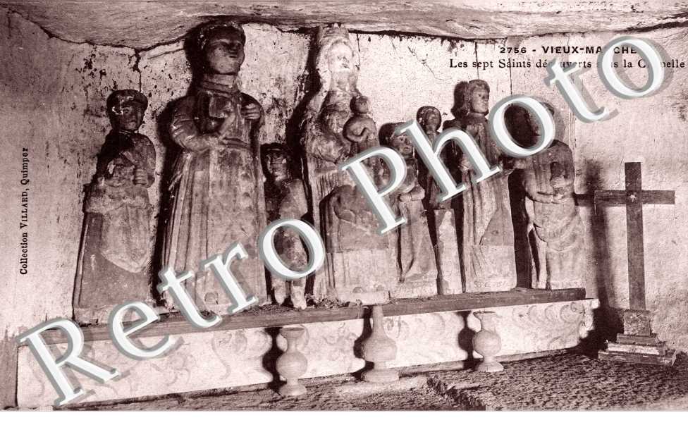les Sept Saints découverts sous la Chapelle