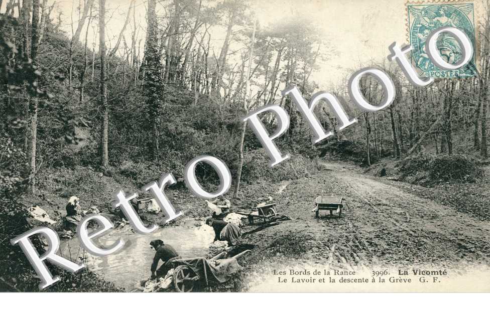 Le Lavoir et la descente de la Greve