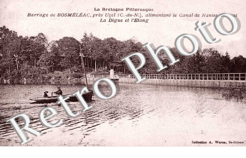 Barrage de Boismeleac, Digue et Etang
