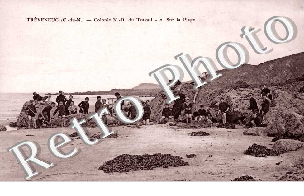 Colonie N-D du Travail, sur la Plage