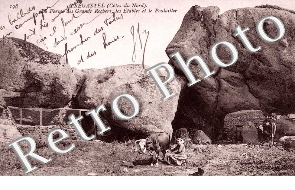 La Ferme des Grands Rochers, les Etables et le Poulailler