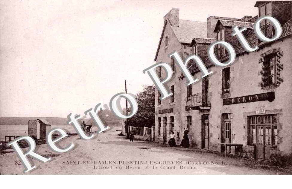 l'hotel du Heron et le Grand Rocher