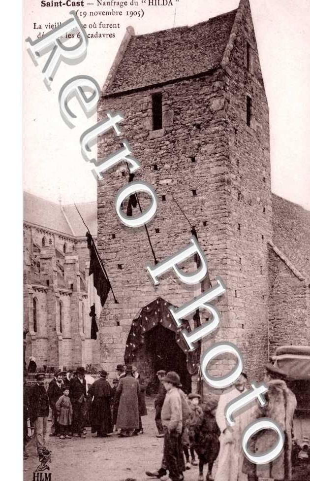 Naufrage du Hilda, la vieille Eglise