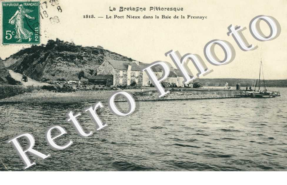 le port Nieux dans la baie de la Fresnaye