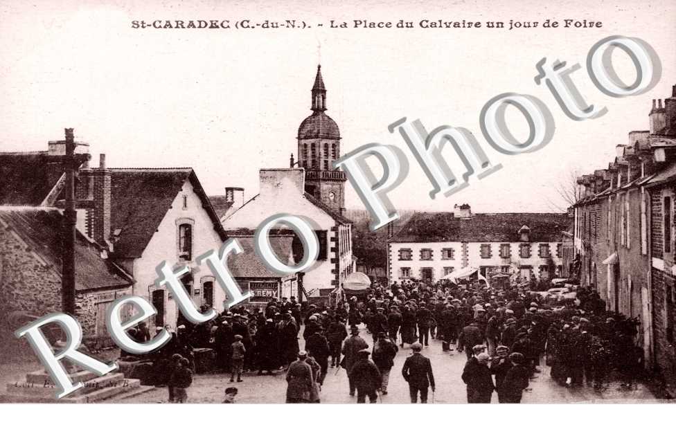 La Place du Calvaire un jour de Foire