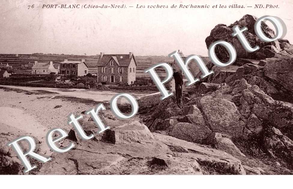 Les Rochers de Roc'hannic et les Villas