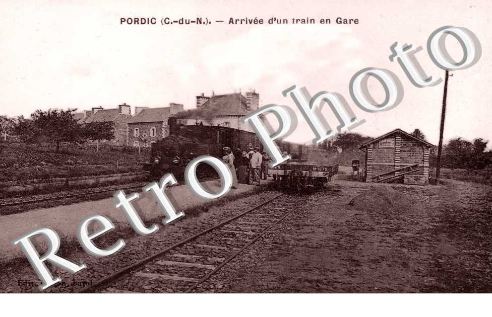 Arrivee d'un train en Gare
