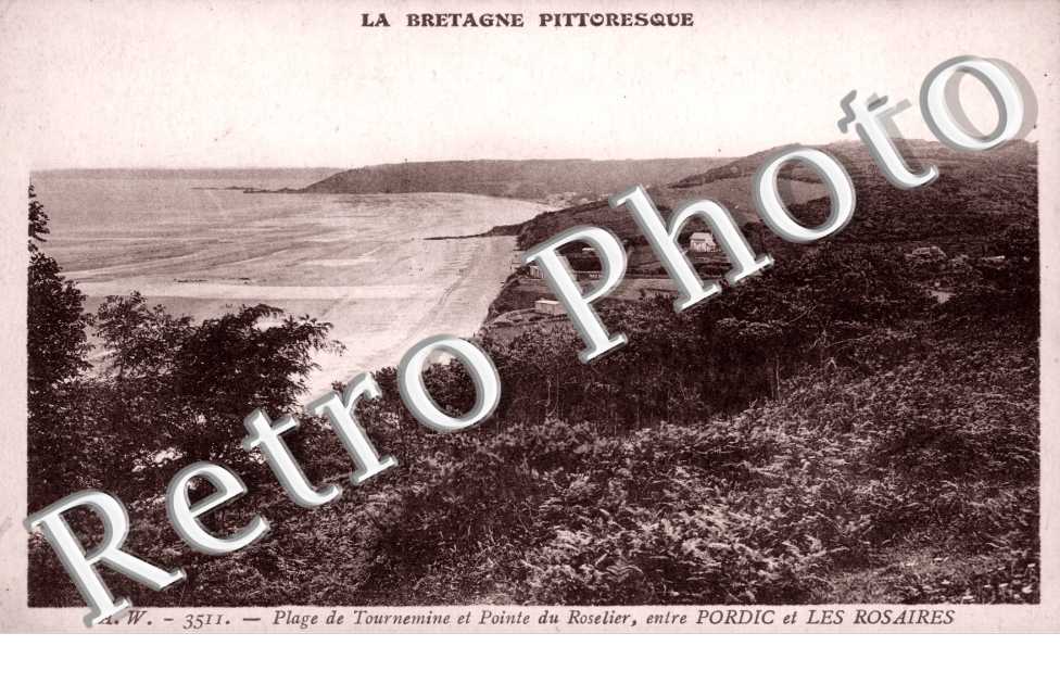 Plage de Tournemine et Pointe du Roselier