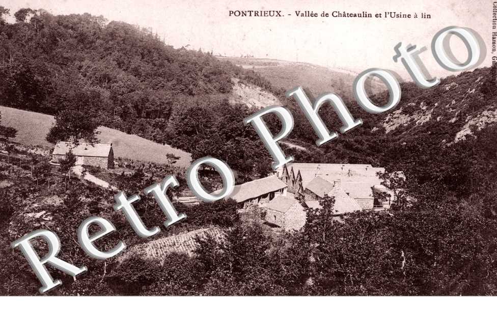 Vallee de Chateaulin et l'Usine a Lin