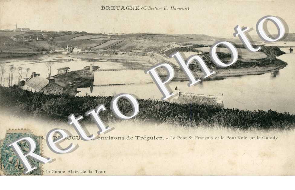 Le Pont St Francois et le Pont Noir sur le Guindy