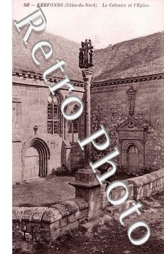 le calvaire et l'eglise