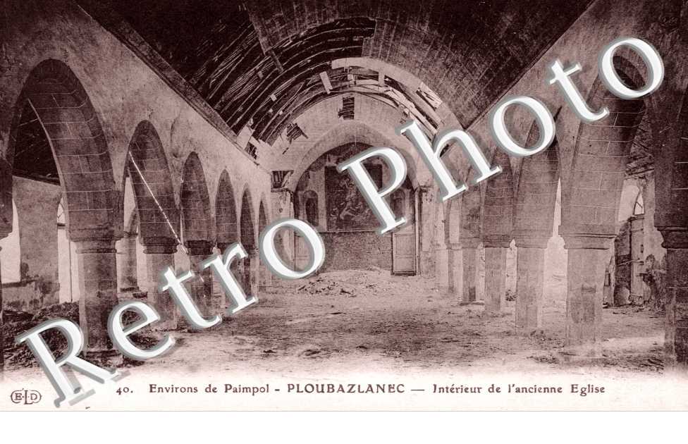 interieur de l'ancienne eglise