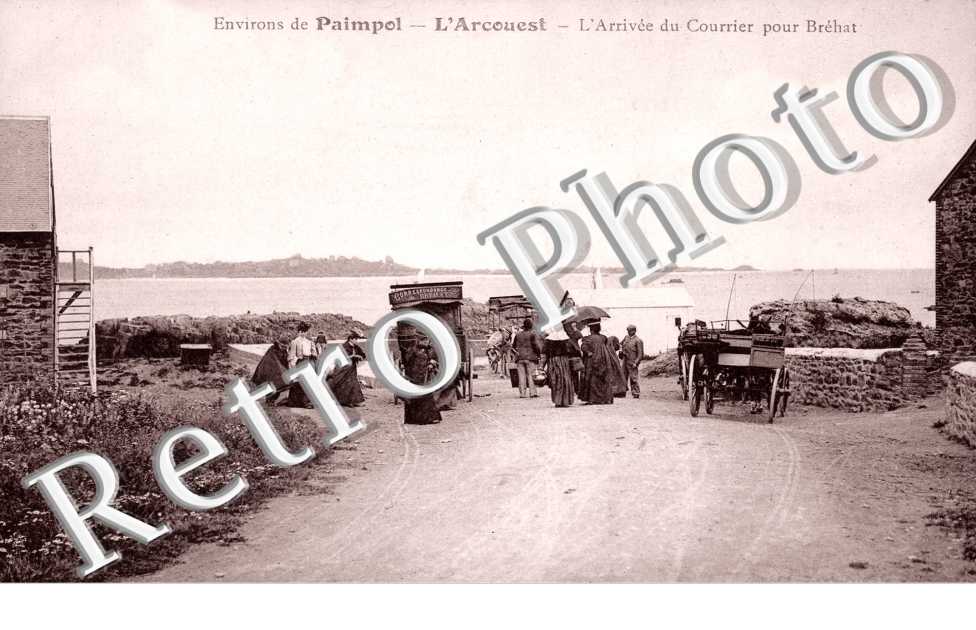 L'Arcouest L'Arrivee du courrier pour Brehat