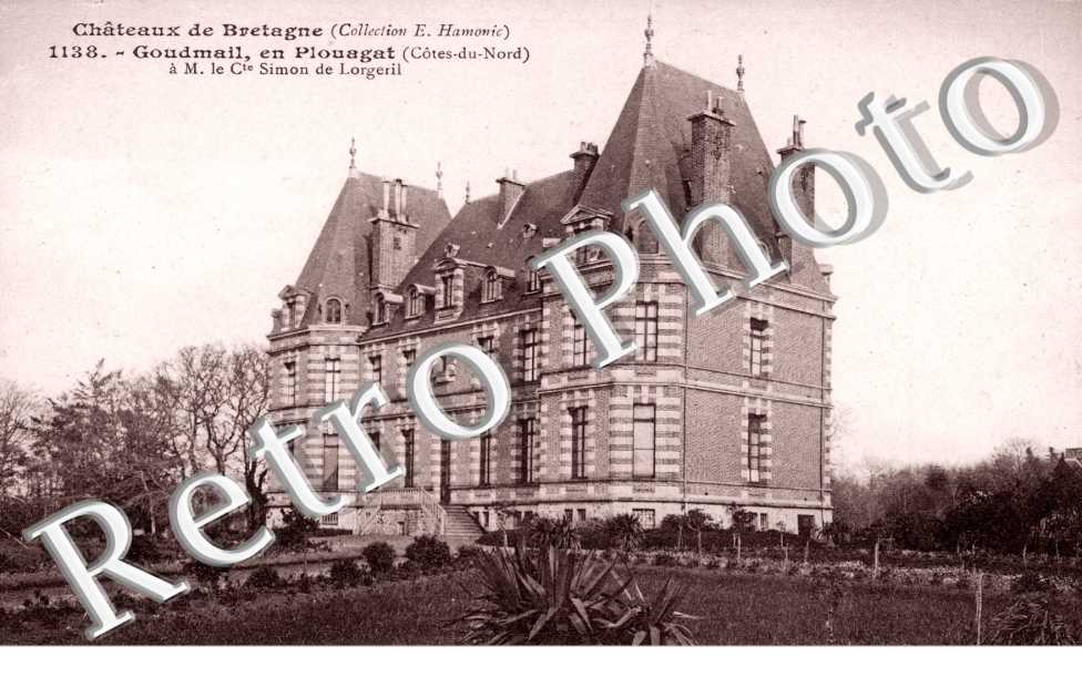 Goudmail a M. le Comte Simon de Lorgeril