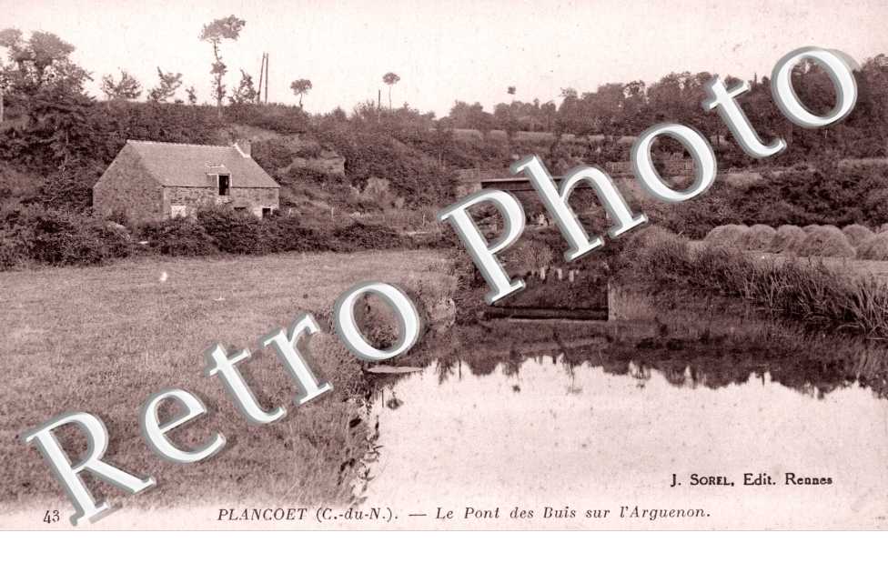 Plancoet, le Pont des Buis sur l'Arguenon