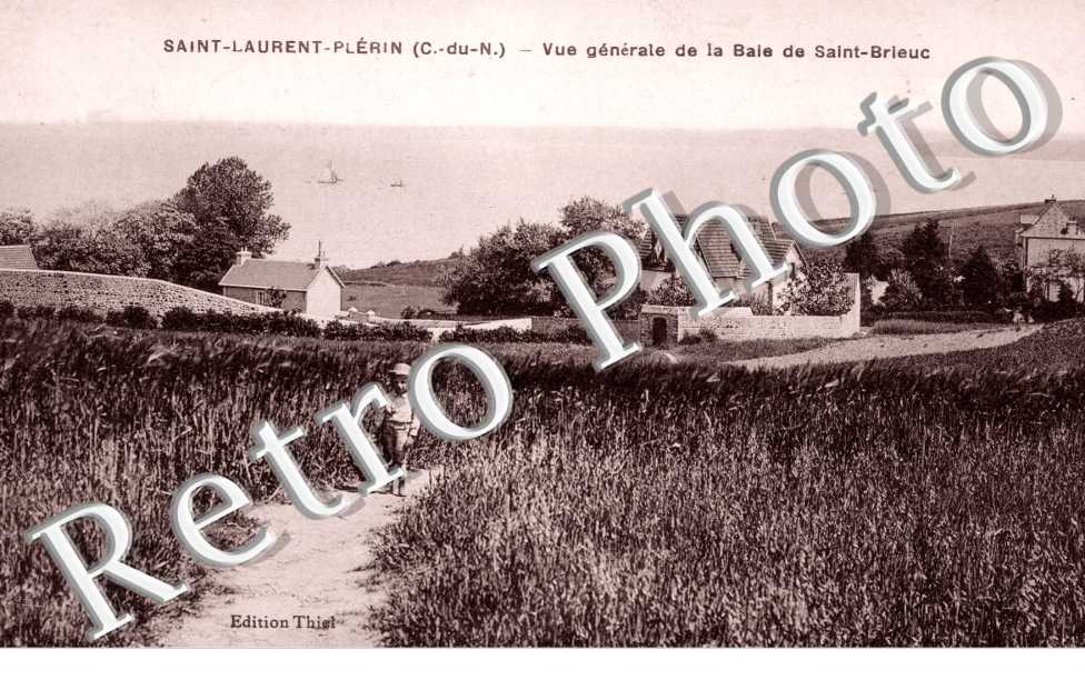 SAINT LAURENT DU PLERIN - Vue generale de la Baie de Saint Brieuc