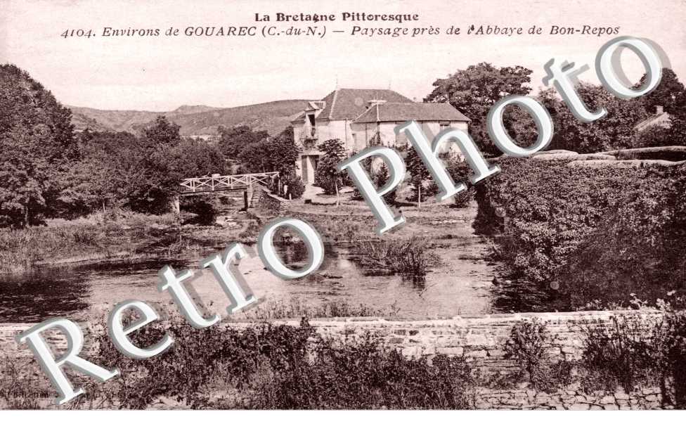 paysage pres de l'abbaye de Bon-Repos