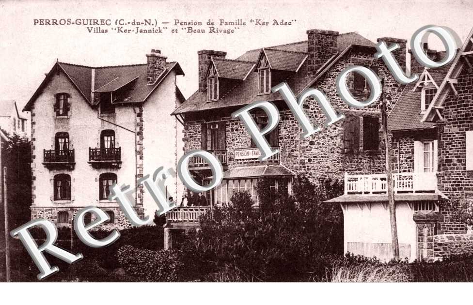 Pension de Famille 'Ker Adec'. Villas " Ker-Jannick " et " Beau Rivage "