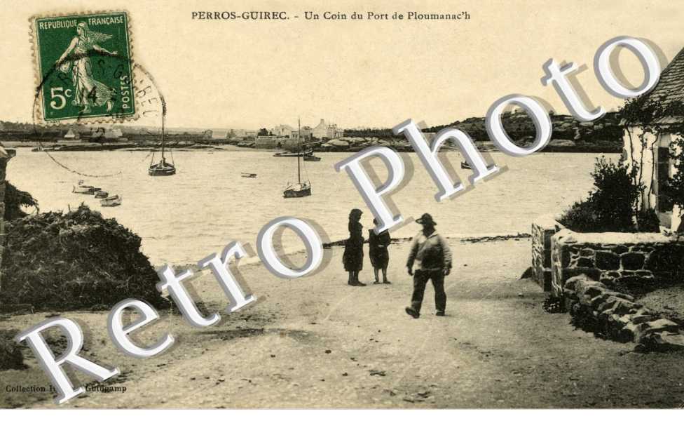 un coin du port de Ploumanach
