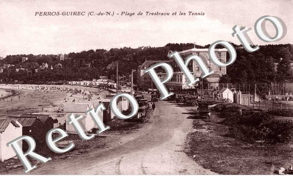 Plage de Trestraou et les Tennis