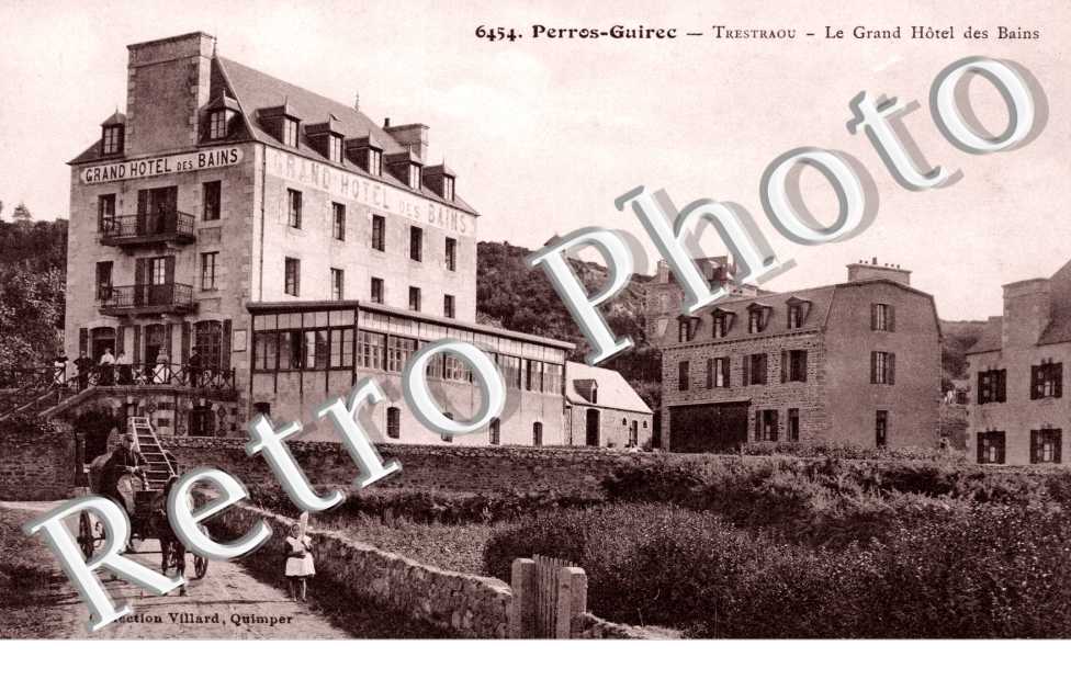 Trestraou, le Grand Hotel des Bains