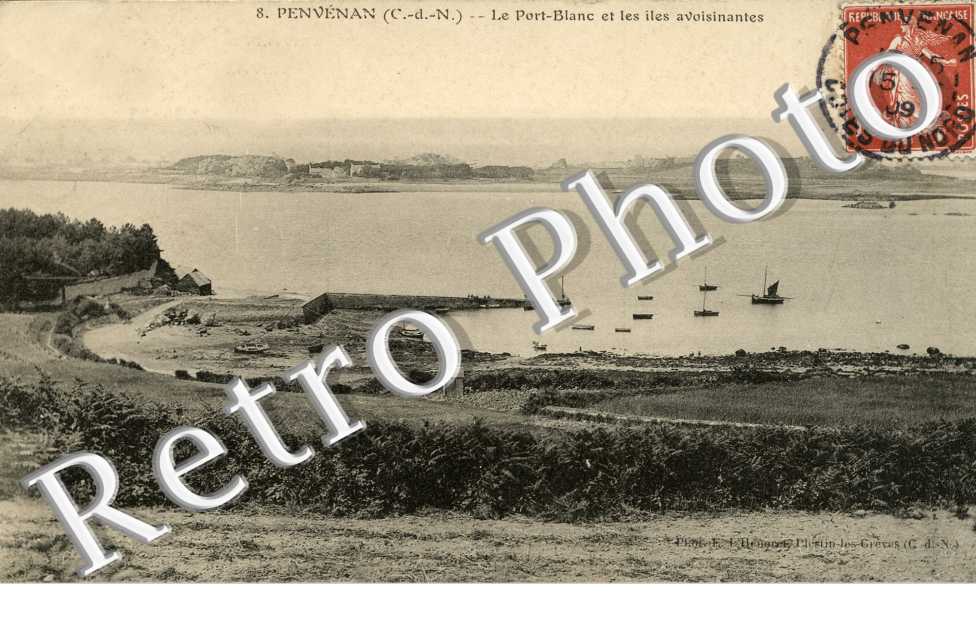 Le Port Blanc et les iles avoisinantes