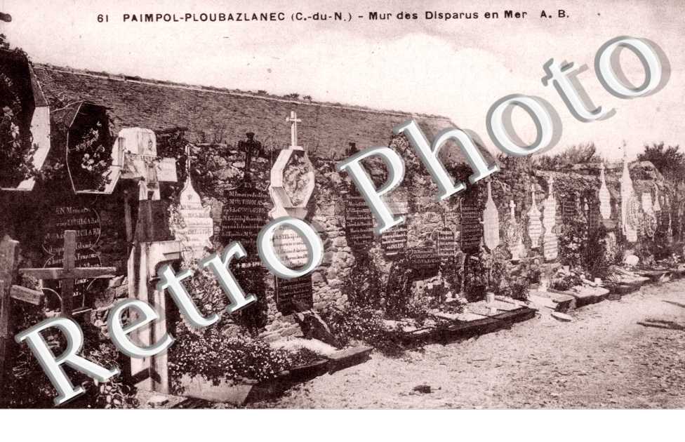 Mur des disparus en mer
