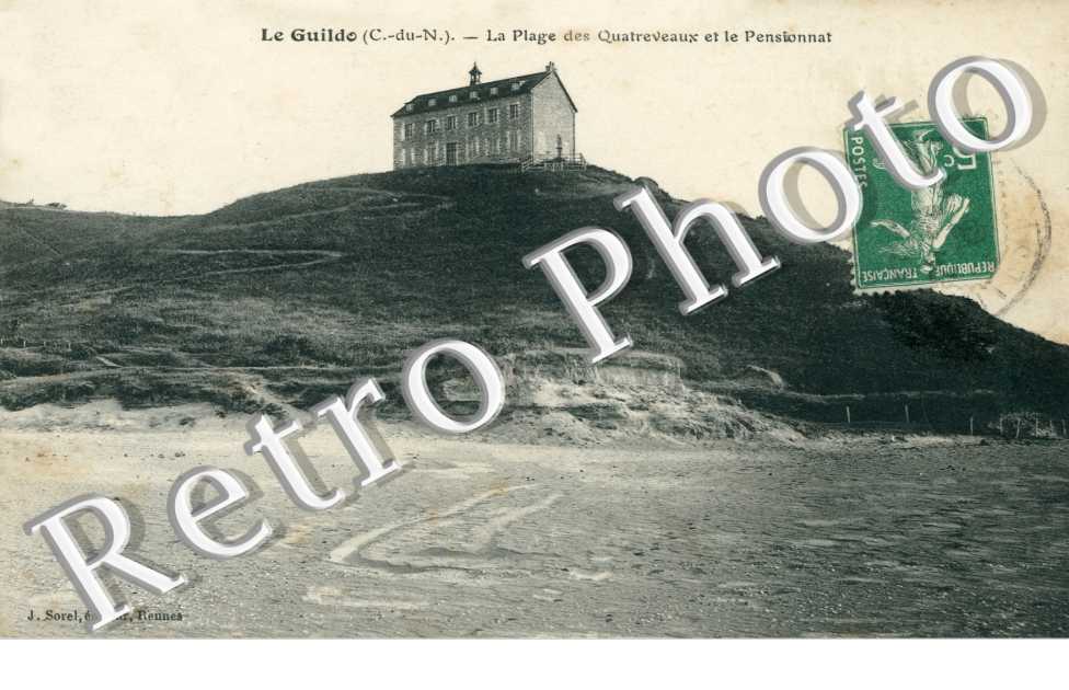 Plage des Quatreveaux et le pensionnat